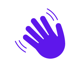 Hand waving.