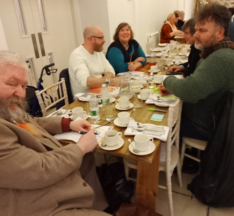 People at the Recovery Conversation Café